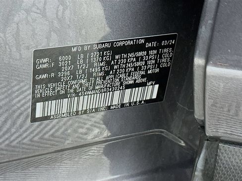 Used 2024 Subaru Ascent Limited AWD/4WD image 27