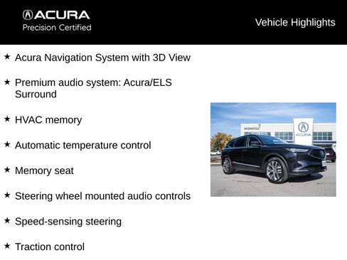 Certified 2023 Acura MDX SH-AWD w/ Technology Package image 9