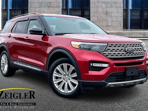 Certified 2022 Ford Explorer Limited w/ Equipment Group 301A image 1