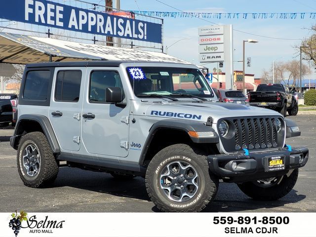 New 2023 Jeep Wrangler Unlimited Rubicon 4xe w/ Steel Bumper Group AWD/4WD image 1