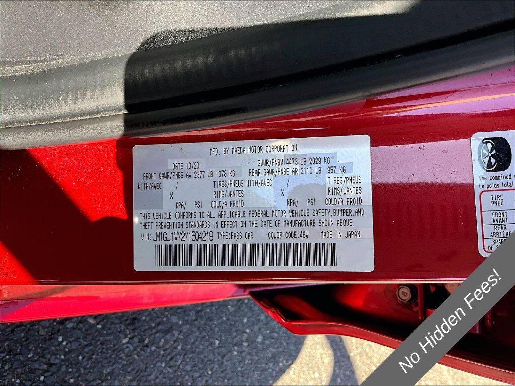 Used 2021 MAZDA MAZDA6 Touring FWD image 27
