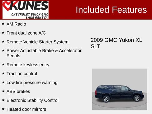 Used 2009 GMC Yukon XL SLT w/ Preferred Package AWD/4WD image 2