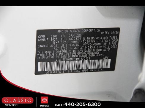 Used 2021 Subaru Ascent Premium w/ Convenience Package image 24