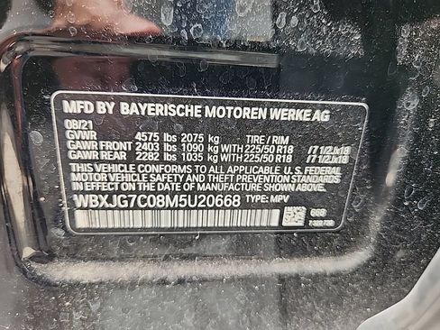 Used 2021 BMW X1 sDrive28i FWD image 8