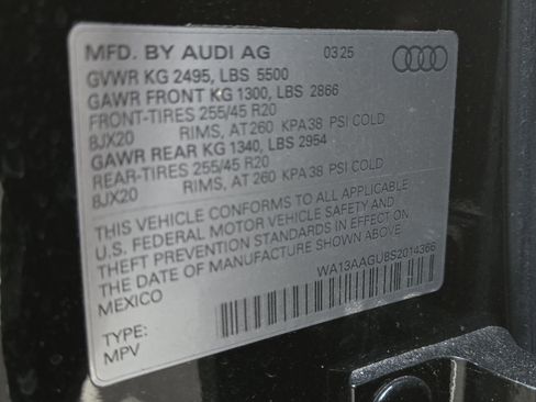 New 2025 Audi Q5 Prestige image 17