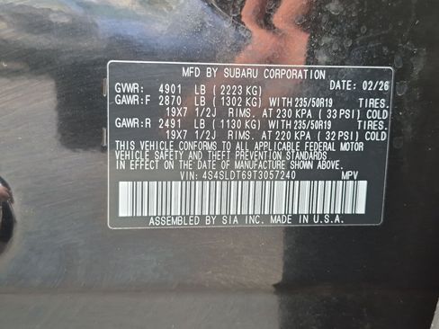 Certified 2026 Subaru Forester Touring AWD/4WD image 35