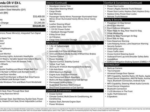 Used 2022 Honda CR-V EX-L image 14