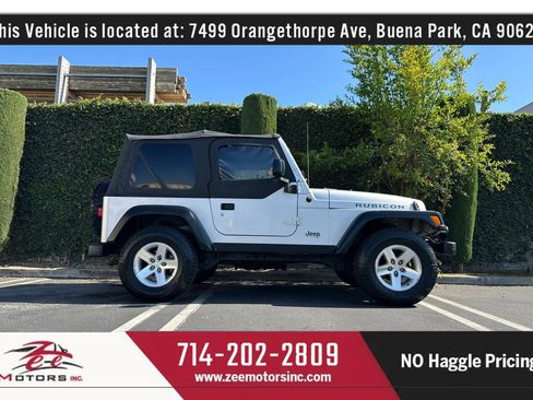 Used 2003 Jeep Wrangler Rubicon AWD/4WD image 6