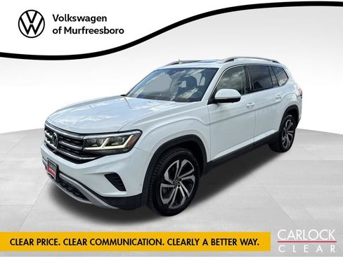 Certified 2021 Volkswagen Atlas SEL Premium AWD/4WD image 1