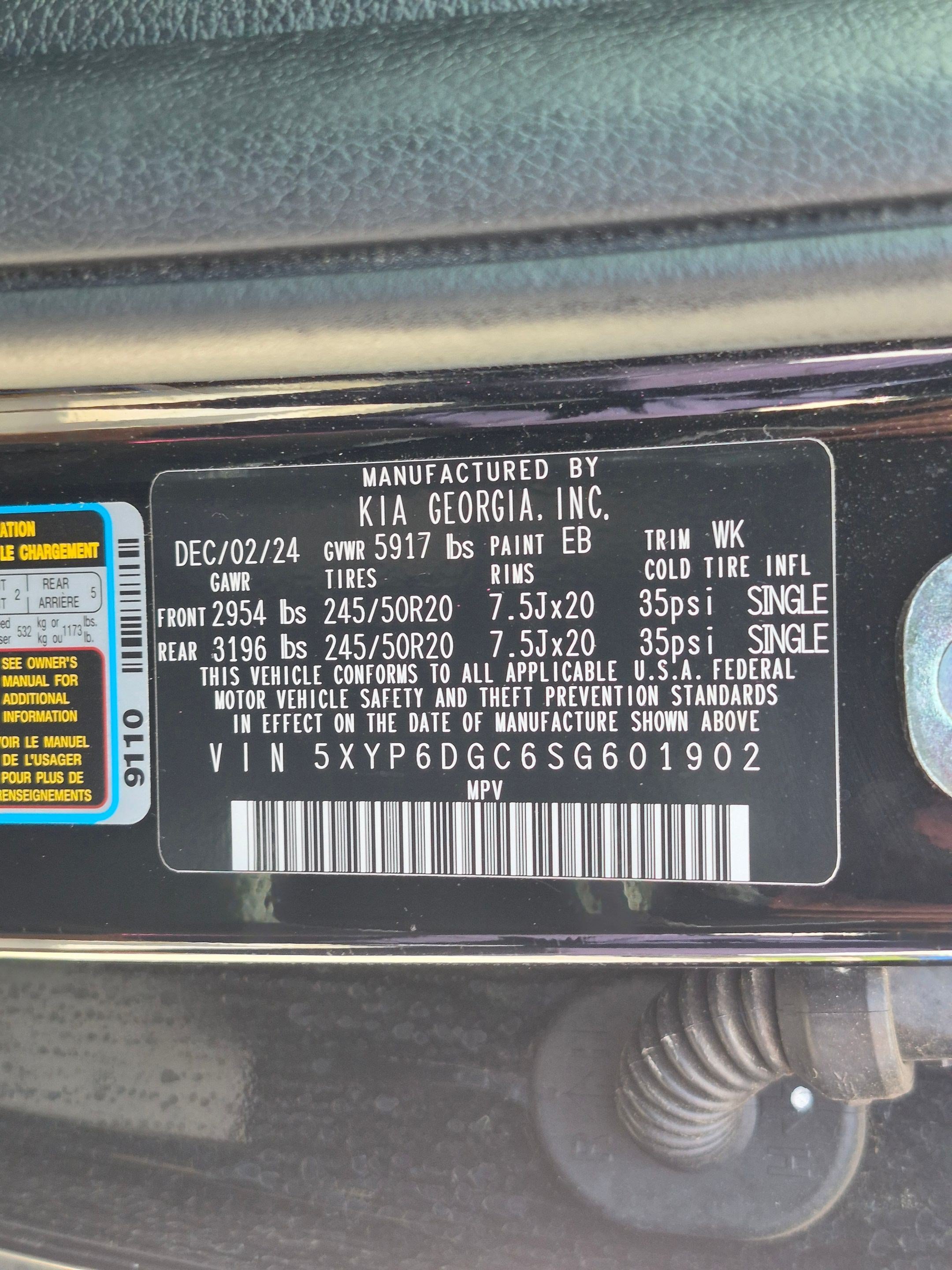 Used 2025 Kia Telluride S AWD/4WD image 34
