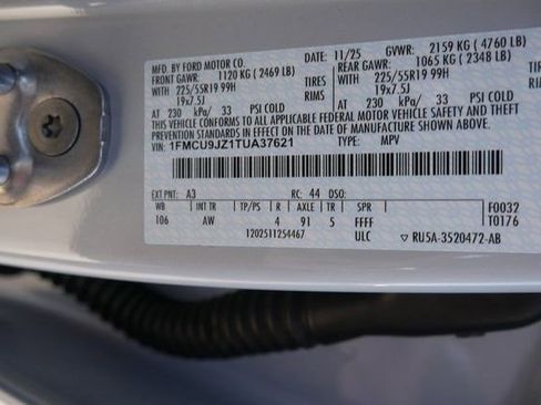 New 2026 Ford Escape Platinum w/ Premium Technology Package image 28