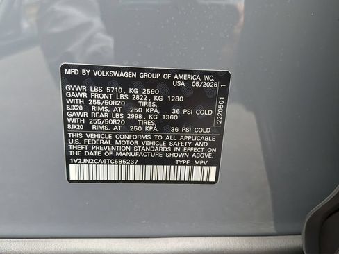 New 2026 Volkswagen Atlas SE FWD image 25