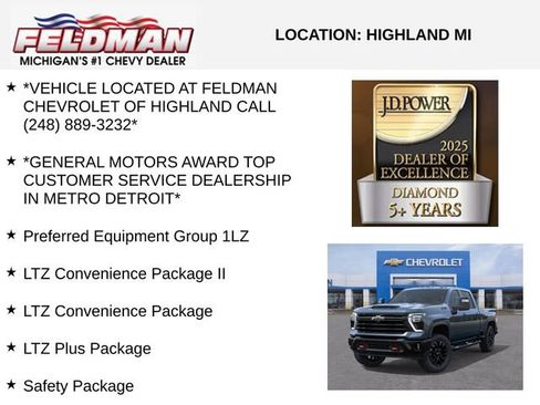 New 2026 Chevrolet Silverado 2500 LTZ w/ LTZ Plus Package AWD/4WD image 3