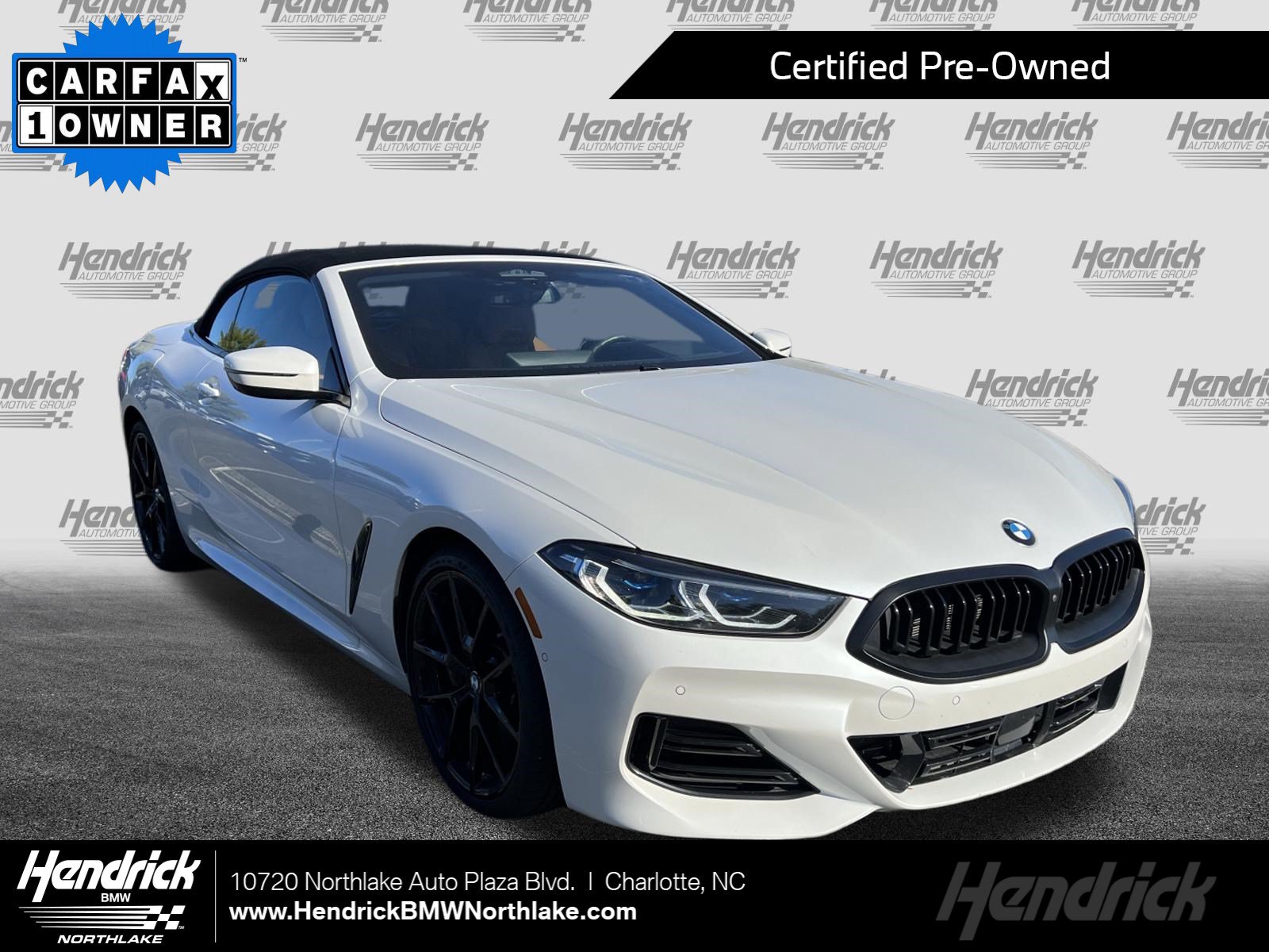 Certified 2024 BMW 840i xDrive Convertible AWD/4WD image 1