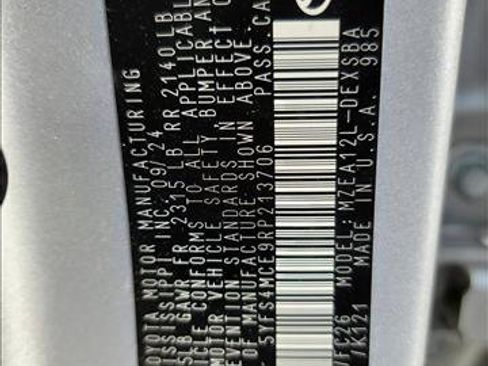 Used 2024 Toyota Corolla SE FWD image 18