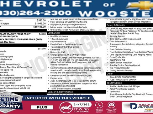 Used 2024 Chevrolet Silverado EV W/T image 1