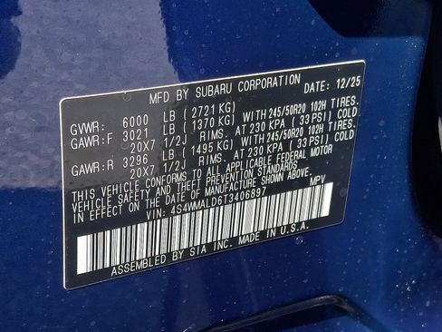 Certified 2026 Subaru Ascent Bronze Edition AWD/4WD image 28