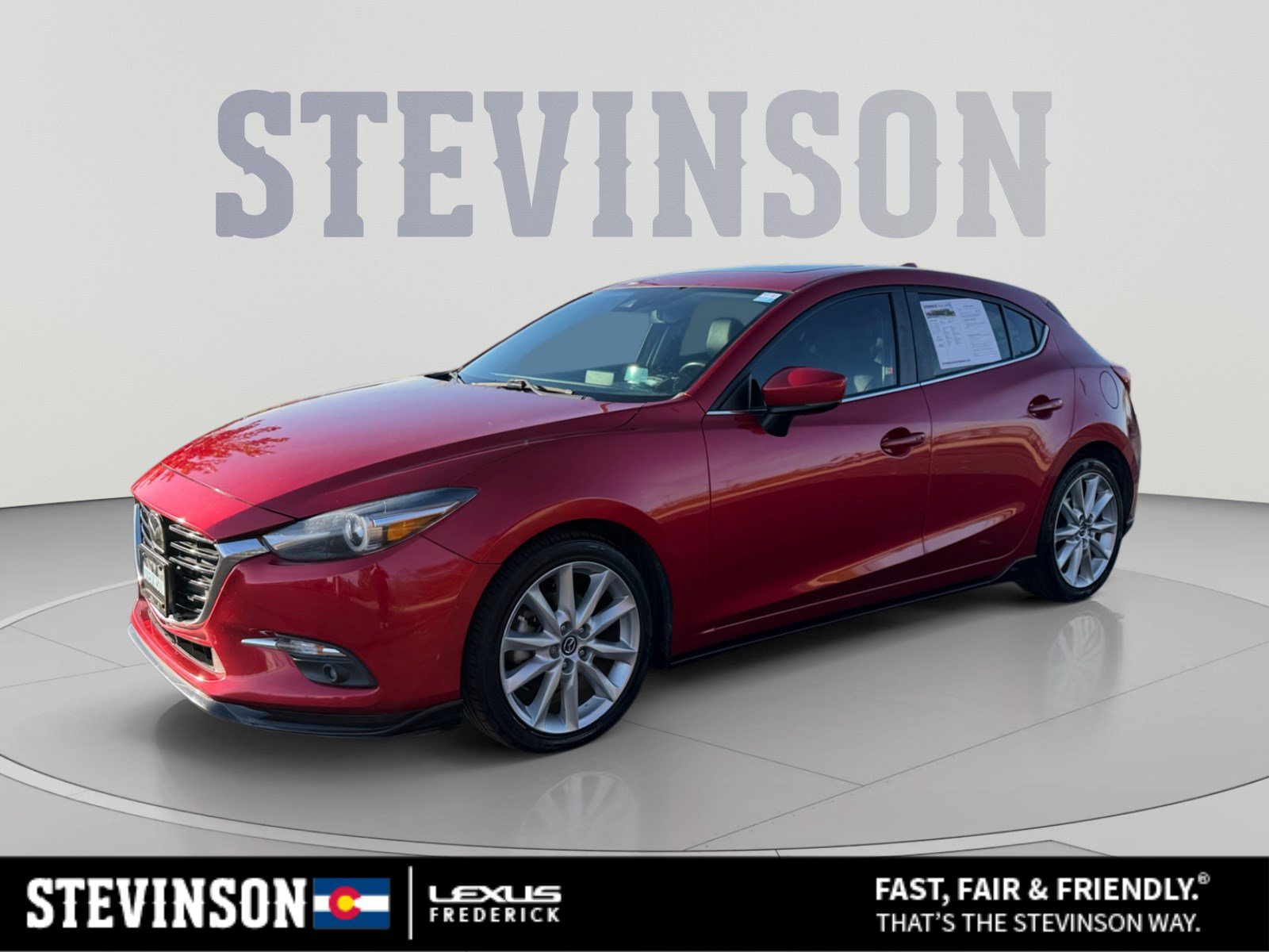 Used 2017 MAZDA MAZDA3 Grand Touring w/ Premium Equipment Package FWD image 1