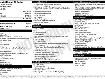 Used 2020 Hyundai Elantra SE w/ Winter Weather Package