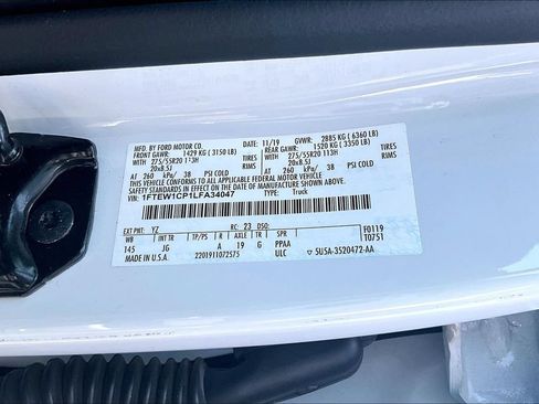 Used 2020 Ford F150 XL w/ Equipment Group 101A Mid RWD image 6