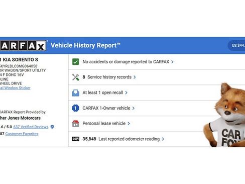 Used 2021 Kia Sorento S image 2