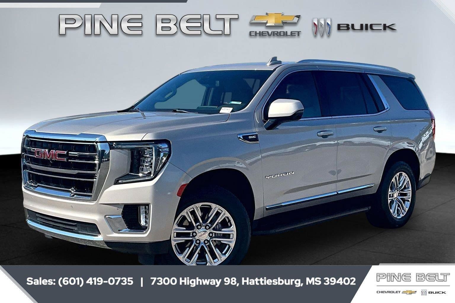 Used 2022 GMC Yukon SLT w/ SLT Luxury Package RWD image 10