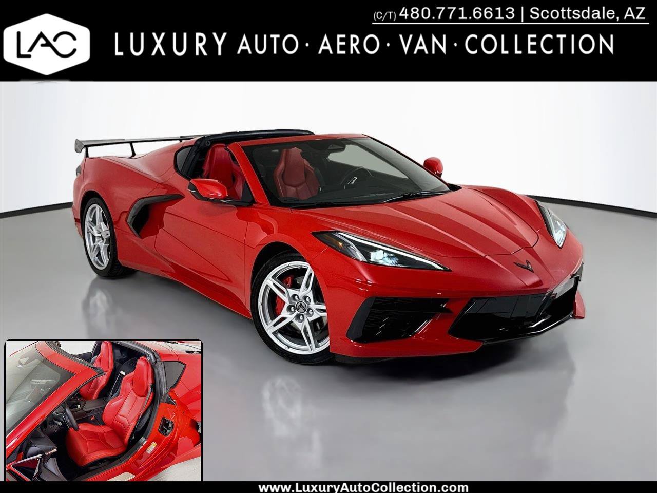 Used 2025 Chevrolet Corvette Stingray Coupe w/ 1LT RWD image 1