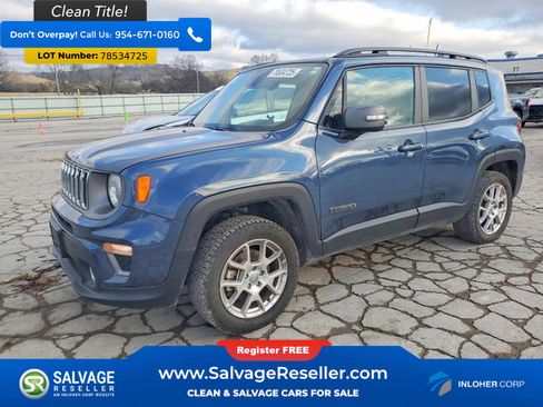 Used 2021 Jeep Renegade Limited w/ Sun & Sound Group image 1
