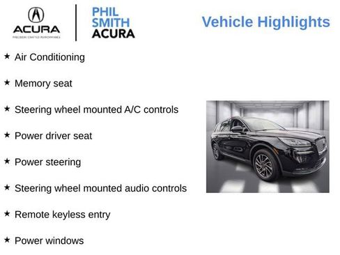 Used 2020 Lincoln Corsair FWD w/ Rear Removable Package Tray image 12