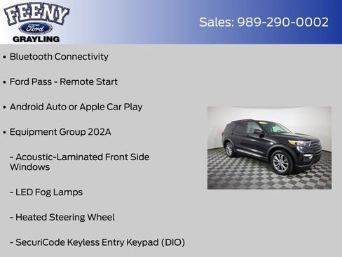 Certified 2022 Ford Explorer XLT w/ Equipment Group 202A AWD/4WD image 8