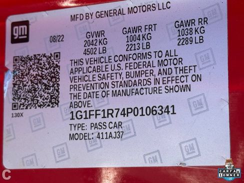 Certified 2023 Chevrolet Camaro SS RWD image 33
