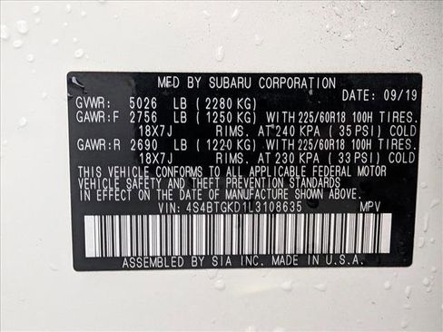 Used 2020 Subaru Outback Onyx Edition XT image 24