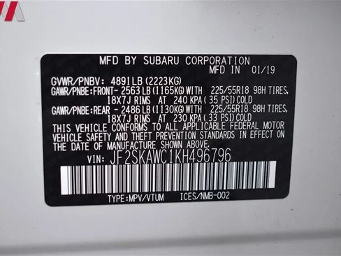 Used 2019 Subaru Forester Touring w/ Popular Package #3 AWD/4WD image 38