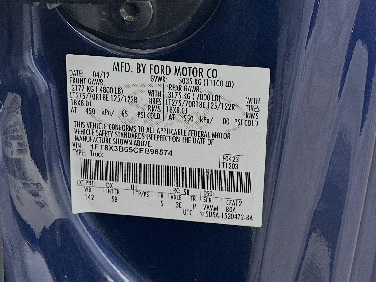 Used 2012 Ford F350 Lariat w/ Chrome Pkg AWD/4WD image 22