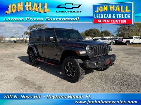 Used 2023 Jeep Wrangler Unlimited Rubicon w/ LED Lighting Group image 1