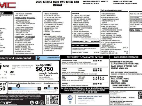 Used 2020 GMC Sierra 1500 Denali w/ Denali Ultimate Package image 16