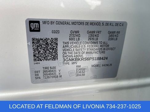 Used 2023 Chevrolet Blazer RS w/ Enhanced Convenience Package image 10