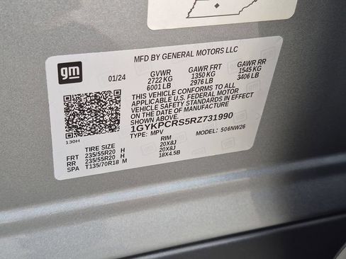 Certified 2024 Cadillac XT6 Premium Luxury w/ Technology Package FWD image 27