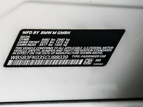 Used 2025 BMW M5 w/ Executive Package image 24