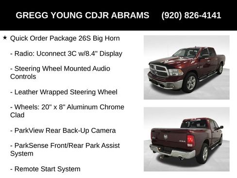 Used 2017 RAM 1500 Big Horn AWD/4WD image 25