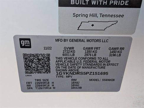 Certified 2023 Cadillac XT5 Premium Luxury w/ LPO, Floor Liner Package image 28