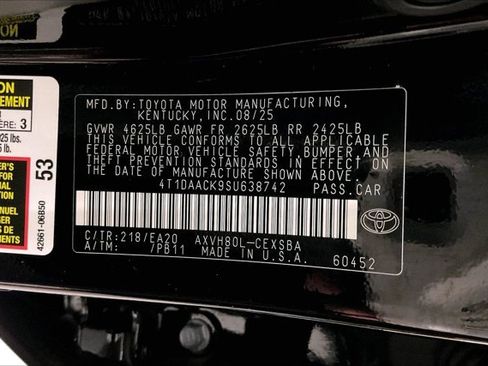 Used 2025 Toyota Camry SE FWD image 43