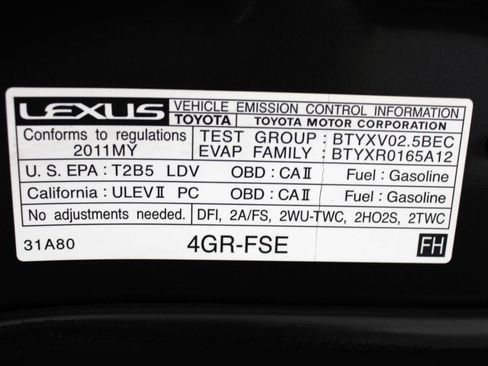Used 2011 Lexus IS 250C image 82