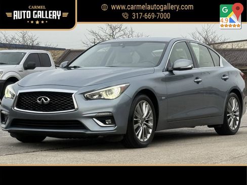 Used 2018 INFINITI Q50 Luxe w/ Essential Package (3.0T Luxe) image 1