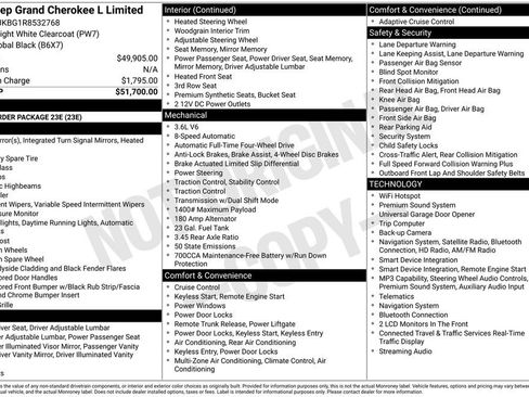 Used 2024 Jeep Grand Cherokee L Limited AWD/4WD image 2