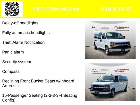 Used 2024 Chevrolet Express 3500 LT w/ LT Preferred Equipment Group RWD image 6