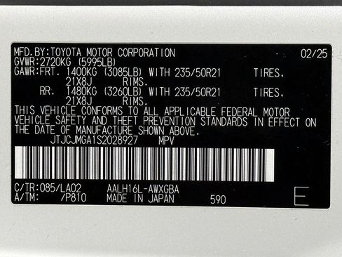 Used 2025 Lexus RX 450h AWD w/ Luxury Package image 52