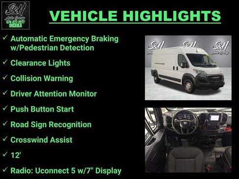 Used 2023 RAM ProMaster 2500 FWD image 3