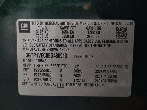 Used 2014 GMC Sierra 1500 SLT w/ SLT Crew Cab Value Package image 33