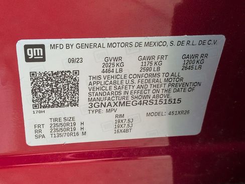 Used 2024 Chevrolet Equinox RS image 28